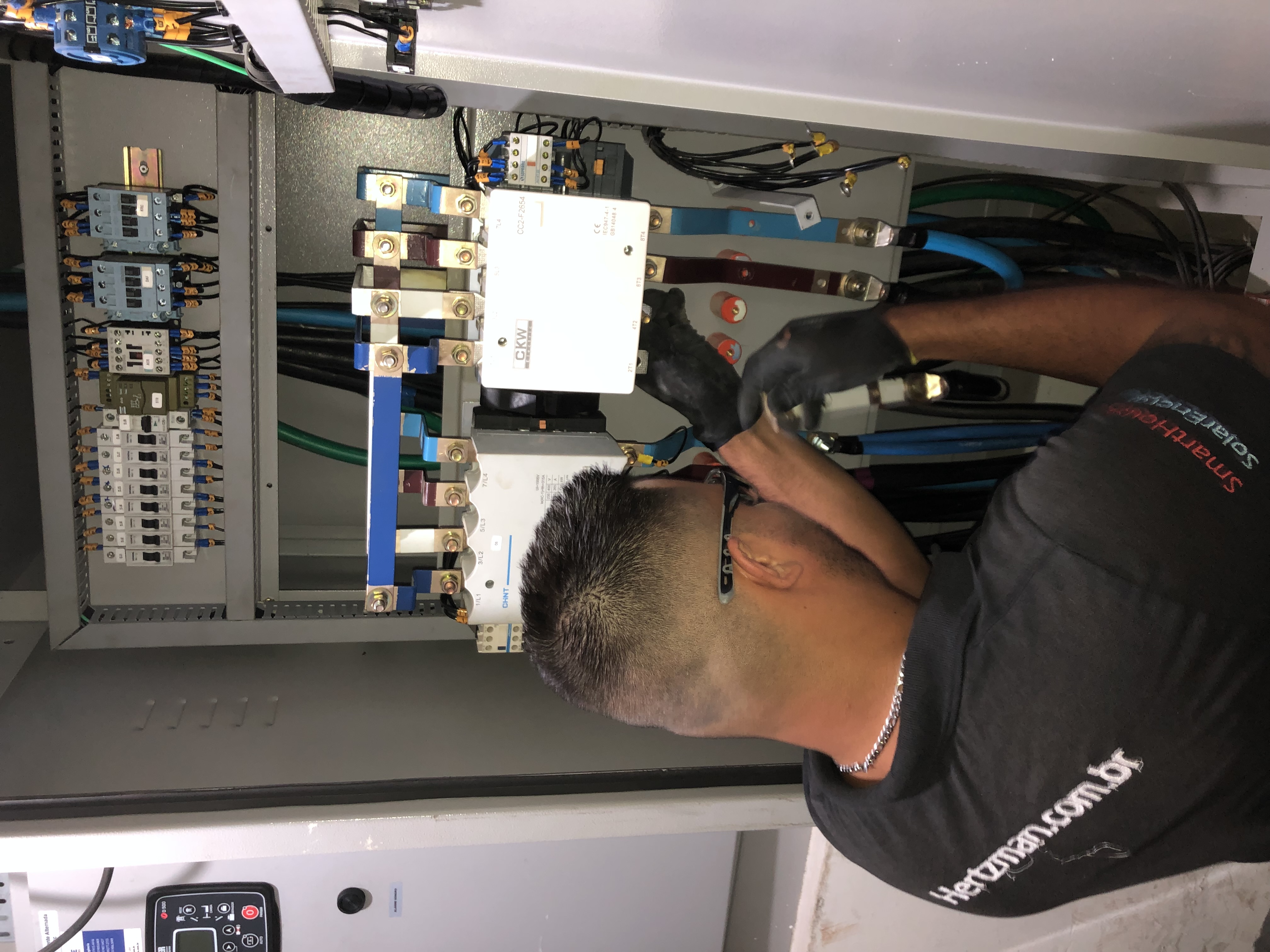 Instalação de carregador veicular Wallbox Hertzman